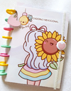 Caderno de Disco Devocional Infantil Cute Candy