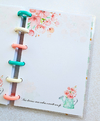 Mini Bloquinho de Disco - Floral Pastel - comprar online