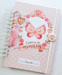 Caderno de Memórias Floral Mãe - Papel & Paixão Scrapbook