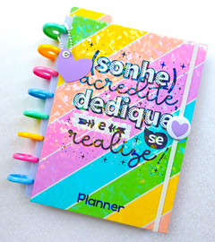 Planner De Disco Permanente Coleção Lettering