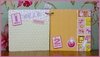 Mini Álbum Chipboard 1 Ano Bebê Menina - comprar online