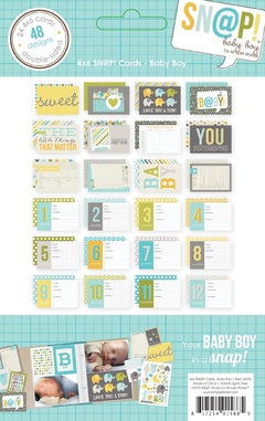 Sn@p Simple Stories Baby Boy Cards
