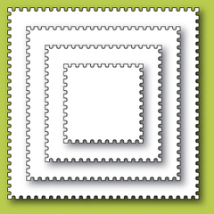 Facas de Corte Memory Box - Postage Square Layers
