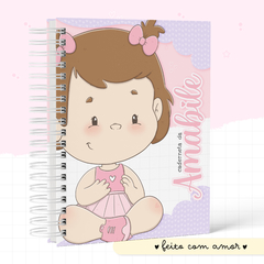 Caderneta de Saúde Baby Morena Afetiva - Menina