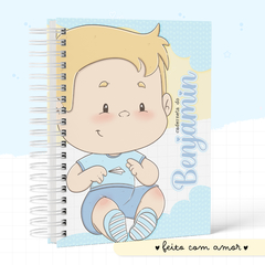 Caderneta de Saúde Baby Loiro Afetivo - Menino