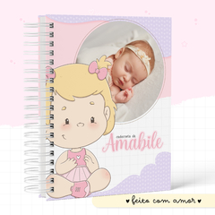 Caderneta de Saúde Baby Loira Afetiva - Menina - comprar online
