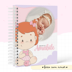 Caderneta de Saúde Baby Ruiva Afetiva - Menina - comprar online
