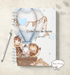 Caderneta de Saúde do Bebê Safari Azul - Menino
