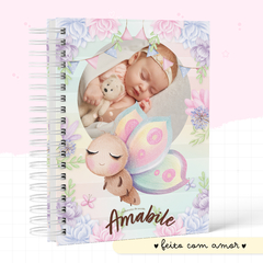 Caderneta de Saúde Baby Borboleta Afetiva - Menina - comprar online
