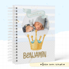 Caderneta de Saúde Baby Coroa Afetivo - Menino - comprar online