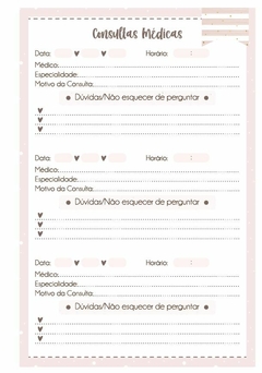 Caderneta de Saúde Ursinha com Flores - Papel & Paixão Scrapbook