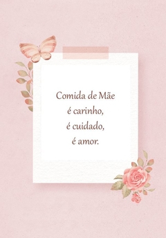 Diário de Receitas Floral Mãe - Capa 2 na internet