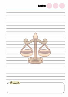 Caderno Coleção Profissões Advogada - Capa 2 - Papel & Paixão Scrapbook
