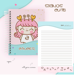 Caderno Coleção Signos Cute - Câncer