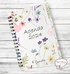 Agenda 2024 Coleção Floral - Modelo 2