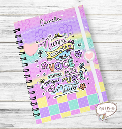 Caderno Coleção Aquarela - Capa 8 - comprar online