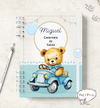 Caderneta de Saúde do Bebê Ursinho Motorista - Menino
