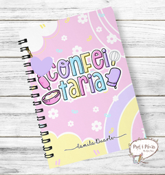 Caderno Ou Bloquinho Profissões Letterinhas - Confeitaria