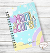 Caderno Ou Bloquinho Profissões Letterinhas - Manicure