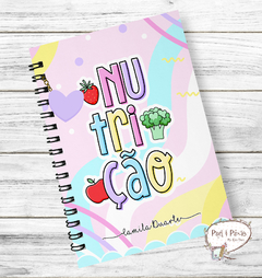 Caderno Ou Bloquinho Profissões Letterinhas - Nutrição