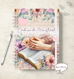 Caderno da Ministrante Coleção Floral - Capa 1