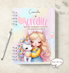 Caderno Coleção Menininhas Candy - Capa 2