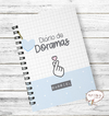 Diário de Doramas Cute - Capa Azul