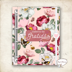Caderno de Gratidão Coleção Floral - comprar online