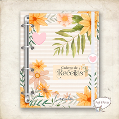 Caderno de Receitas Coleção Cozinhando Com Amor - Capa 1 - comprar online