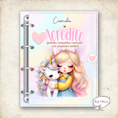 Caderno Coleção Menininhas Candy - Capa 2 - comprar online