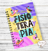 Caderno A5 Profissões - Fisioterapia