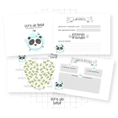 Livro do Bebê Panda - Menino - comprar online