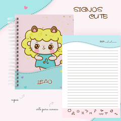 Caderno Coleção Signos Cute - Leão