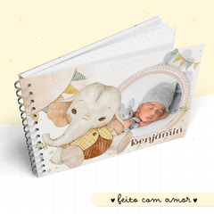 Livro do Bebê Baby Elefante Afetivo - Menino - comprar online