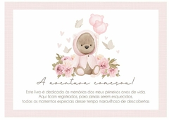 Livro do Bebê Tema Ursinha Baby - Menina - comprar online