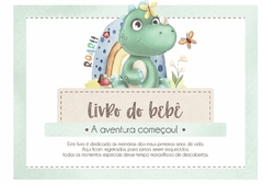 Livro do Bebê Tema Dinossauro - Menino - comprar online