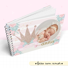 Livro do Bebê Baby Coroa Afetiva - Menina - comprar online