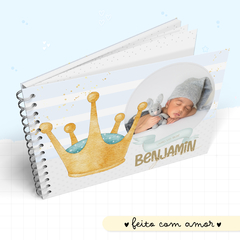 Livro do Bebê Baby Coroa Afetivo - Menino - comprar online