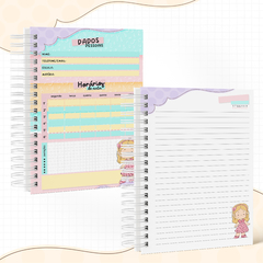 Caderno Volta Às Aulas - Menina Loira - comprar online