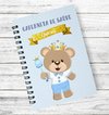 Caderneta de Saúde Ursinho Rei - Menino