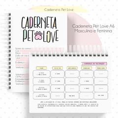 Caderneta Pet Dog Basset - Menino ou Menina - comprar online