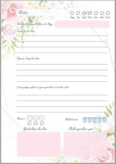 Planner Devocional Floral - loja online