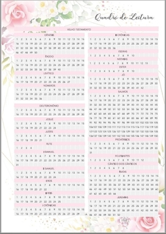 Planner de Disco Devocional Floral - loja online