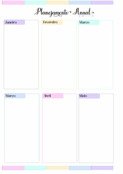 Imagem do Planner Fichário Coleção Recomeço