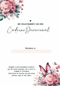 Caderno Devocional Coleção Borboleta - comprar online