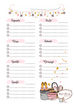 Planner Diário Girl - comprar online