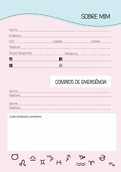 Caderno Coleção Signos Cute - Aquário - comprar online