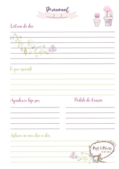 Caderno Devocional Tenha Fé 1 - comprar online