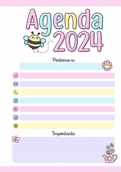 Agenda 2024 Coleção Versículos - Capa 2 - comprar online