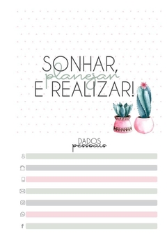 Planner Permanente Cactos - comprar online